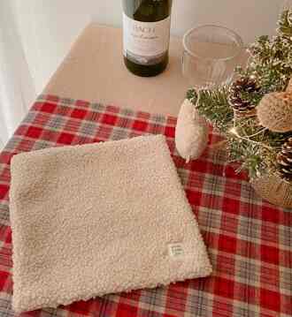 Teddy tablemat 20x20 | Winter 2021