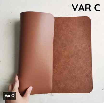 Tatakan Piring Makan Kulit / PVC Leather Placemat