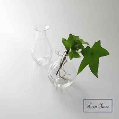 リューズガラス フラワーベース 【2size】