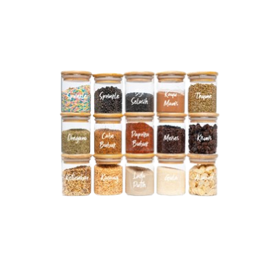 Set Neron Jar Bamboo 200ml