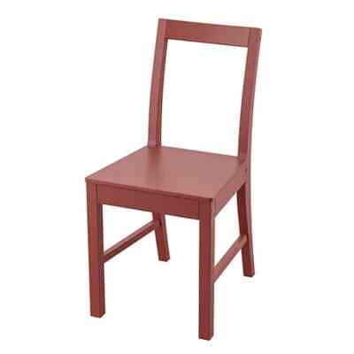 PINNTORP Chair, red stained