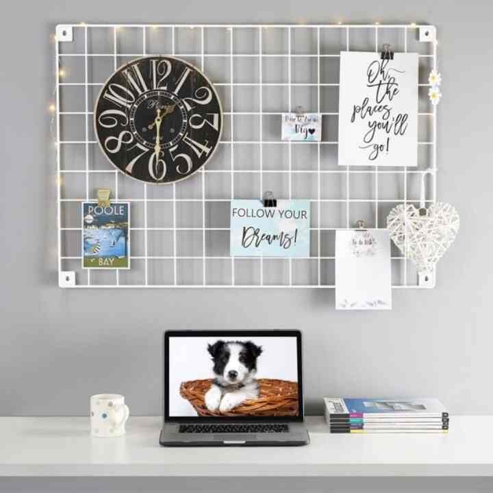 Hijang Grid Wire Mesh Serbaguna - Putih