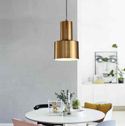 Nordic Gold Hanging Lamp