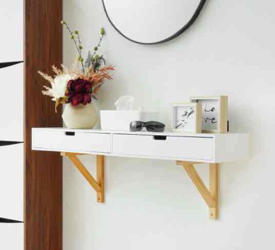 Chicago Rak Dinding Dengan Laci Penyimpanan