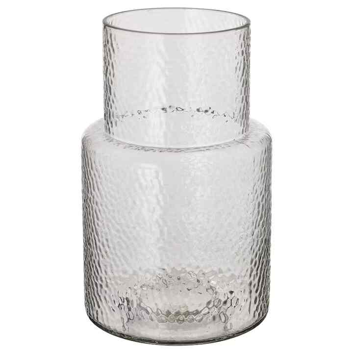 KONSTFULL コンストフル 花瓶 クリアガラス/模様入り
