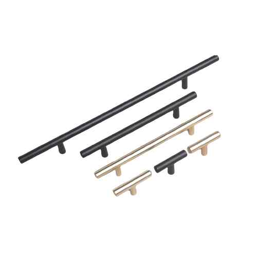 Gagang Handle Laci Lemari Gold Hitam