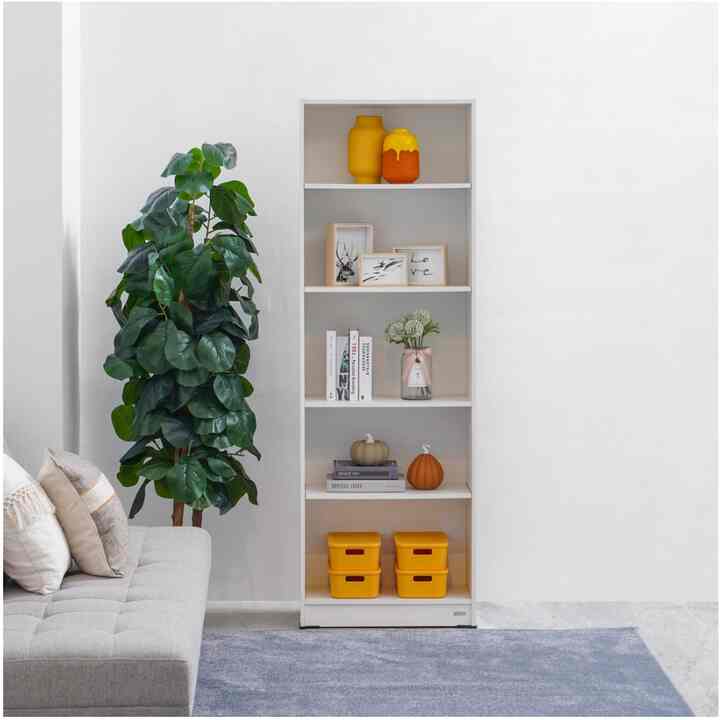 Paulson Rak Buku 5 Tingkat - Putih