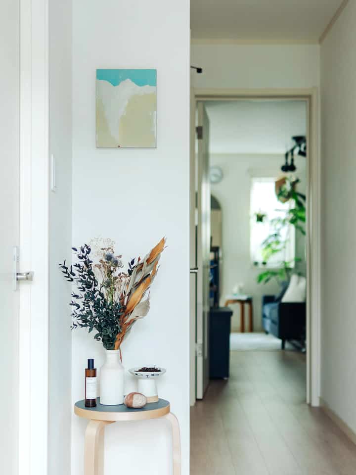 Jadikan pintu masuk Anda siap untuk musim gugur 🍁
#Pintu masuk bagian dalam #玄関