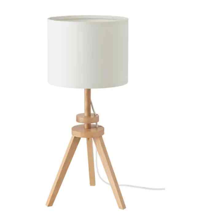 LAUTERS Table lamp, ash/white