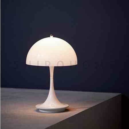 Lampu meja minimalis led model jamur