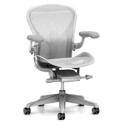 Herman Miller Remastered Aeron Chair Mineral Size B