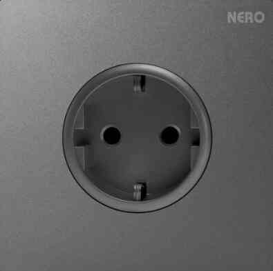 CASA X216VG-Grey Stop Kontak NERO