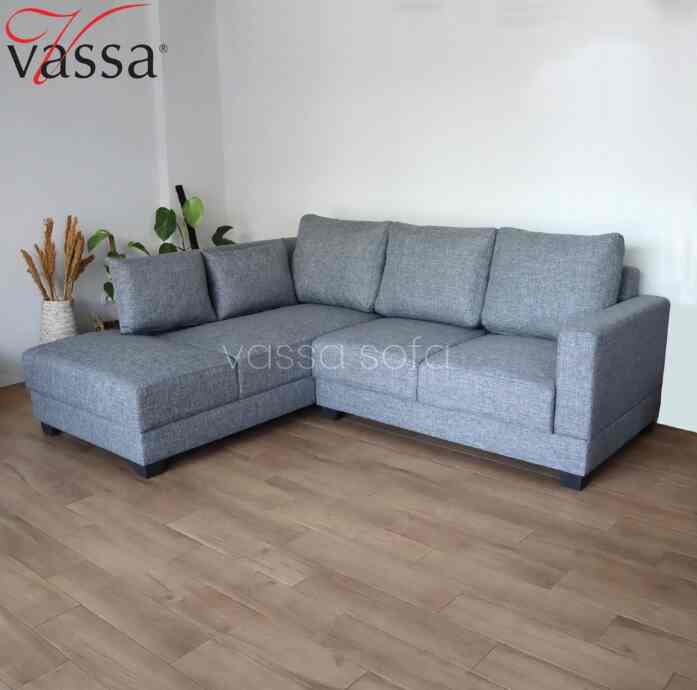 Sofa Sudut Vassa L Virgo corner Sofa