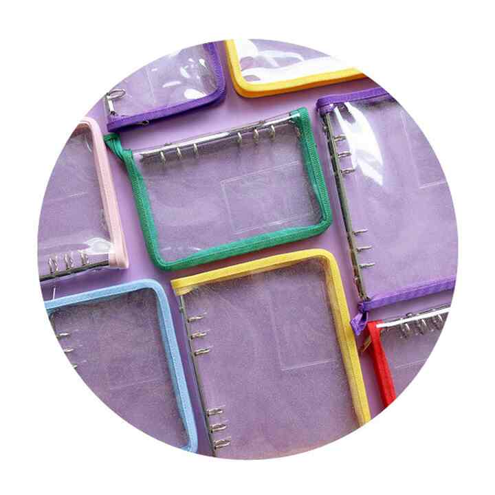 A5 Binder Zipper Cover PVC