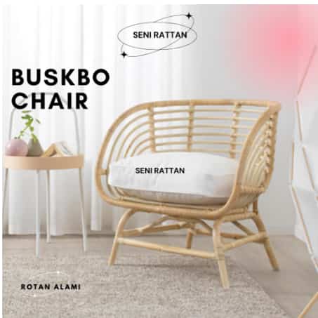 Kursi Rotan Export Alami Kursi Teras Buskbo