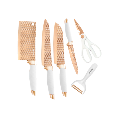 6 in 1 Antibacterial Knife Set