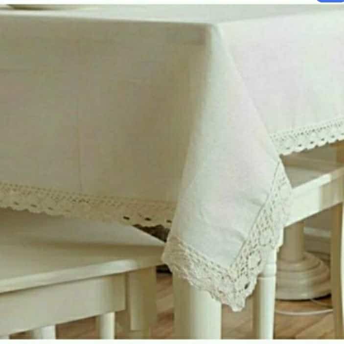 Taplak Meja Renda 100 x 150 cm