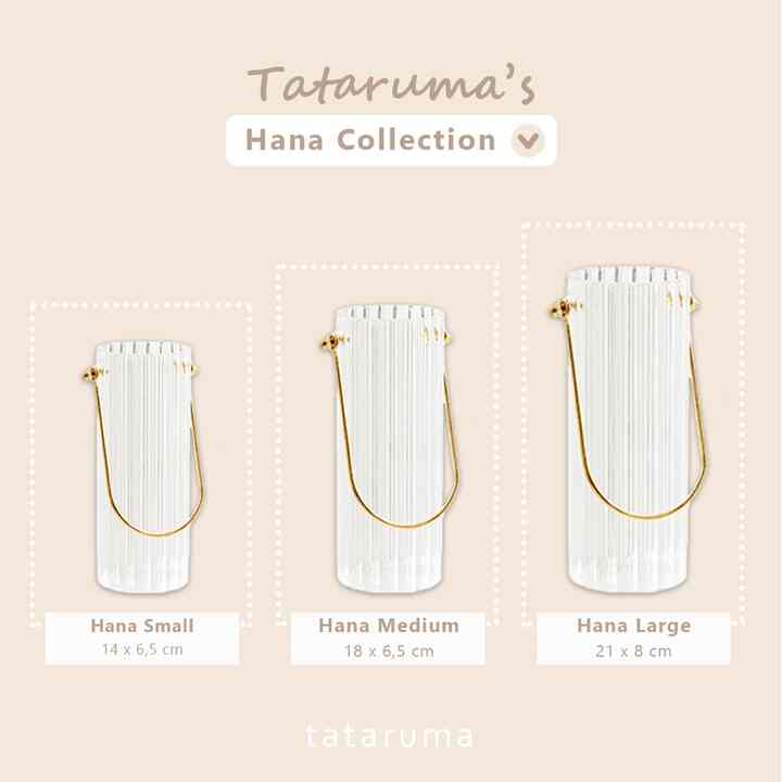 Hana - Vas Bunga Transparan