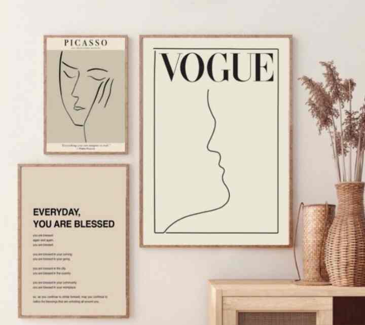 Wall Decor Vogue, Matisse, Picasso