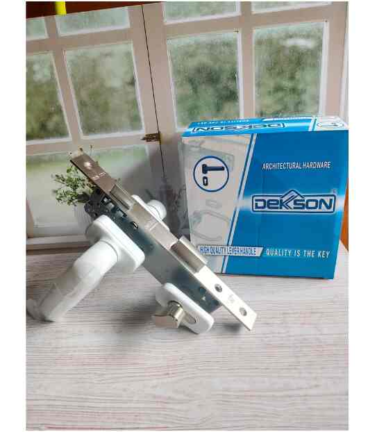 Laver handle 0816 + lockcase 84030 Cyl 60mm SN (knop)