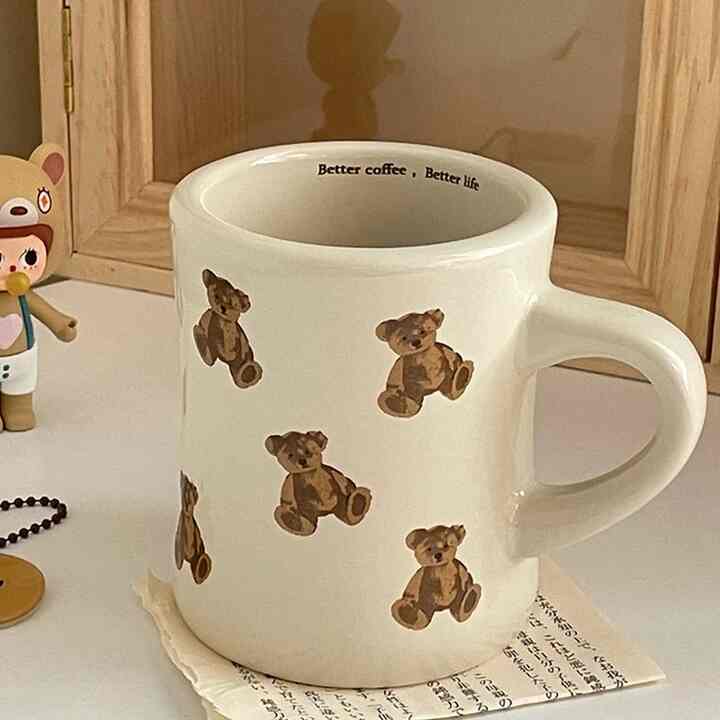 Bear's mug. くまさんマグカップ