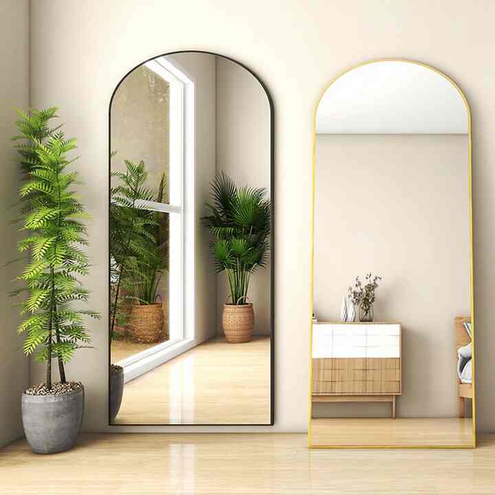 3way 大型 壁掛け ミラー［3色］