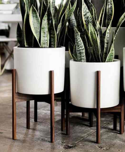 Standing Tempat Rak Pot Bunga Hias kayu