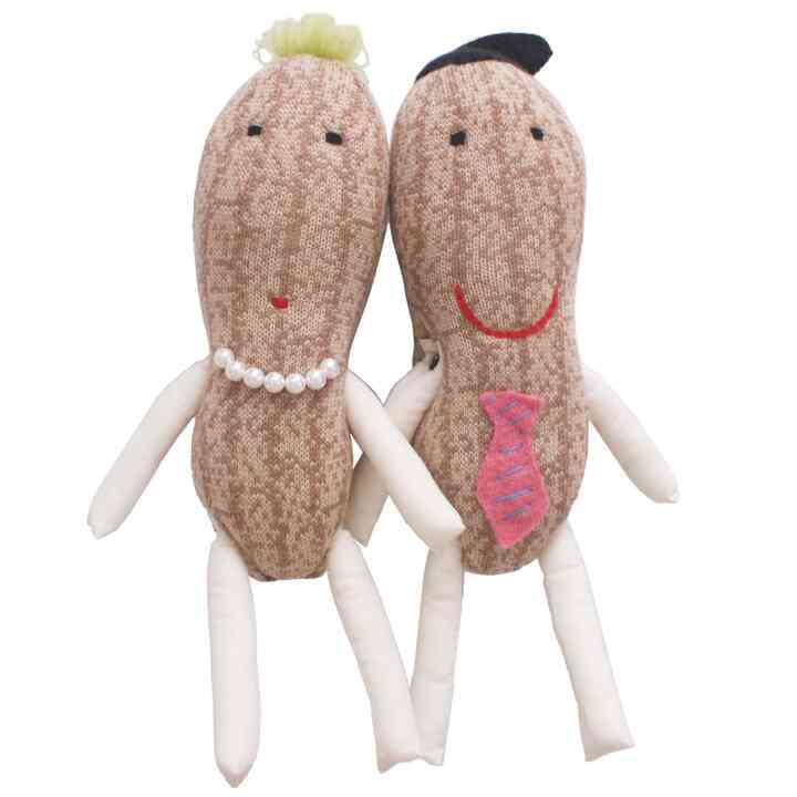 ピーナッツさん ぬいぐるみ