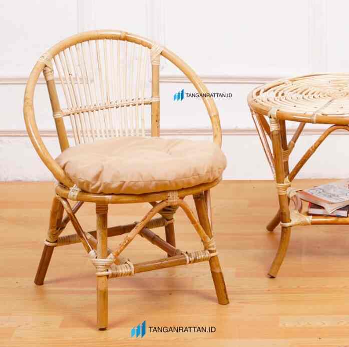 Kursi Teras Momon Rotan & Meja 1 Set