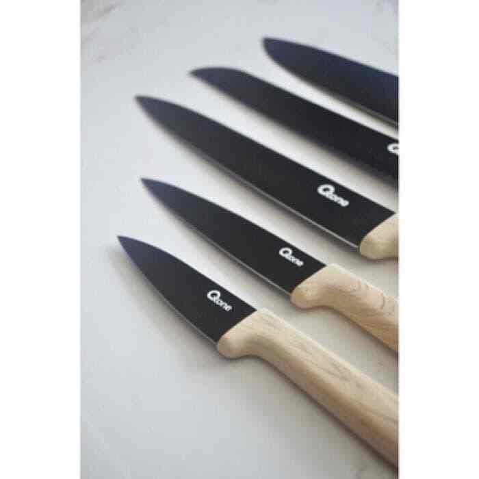 Premium Knife Set Stainless, Blackmarble