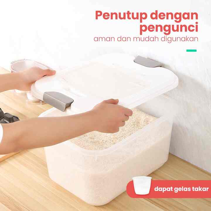Tempat Beras 6 & 12 kg HSB130