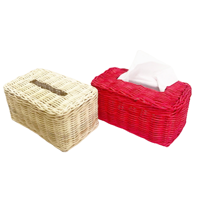 Kotak Tissue Rotan