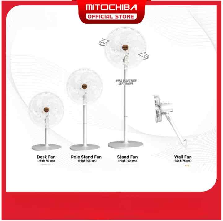MITOCHIBA Kipas Angin 4 in 1