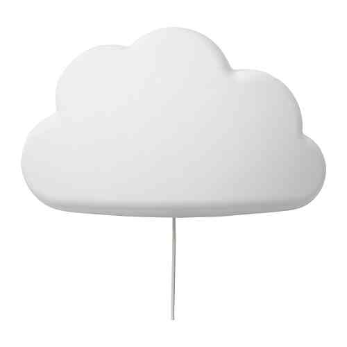 UPPLYST - Led wall lamp, cloud white