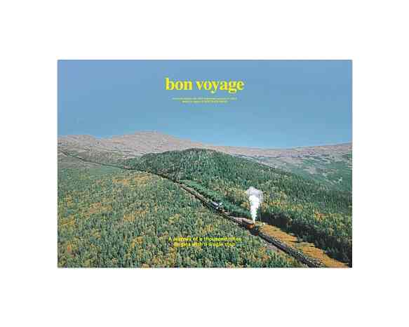 Bon Voyage 列車 ポスター