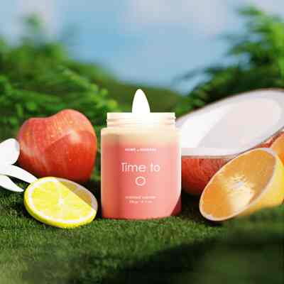 Scented candle Time to O