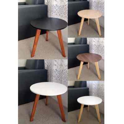 Meja bulat minimalis