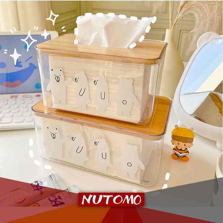 Kotak tissue beruang