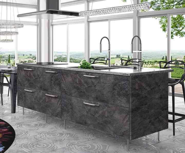 BAY フルオープン アイランドキッチン