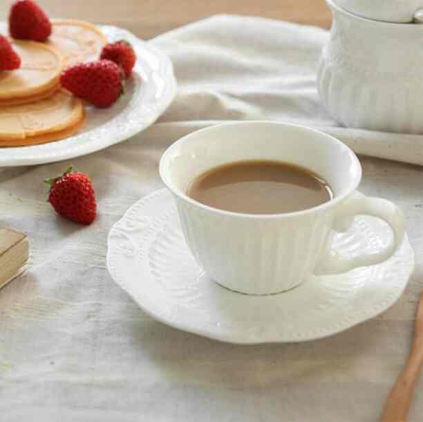 Rococo Retro Coffee Cup 