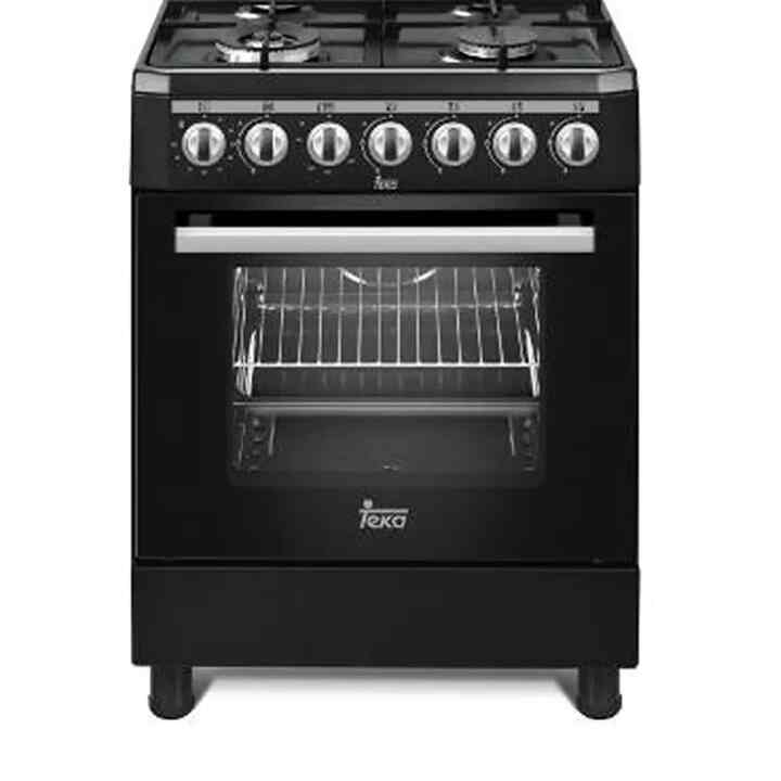 Freestanding Cooker FS66F 4G Black Color 60cm