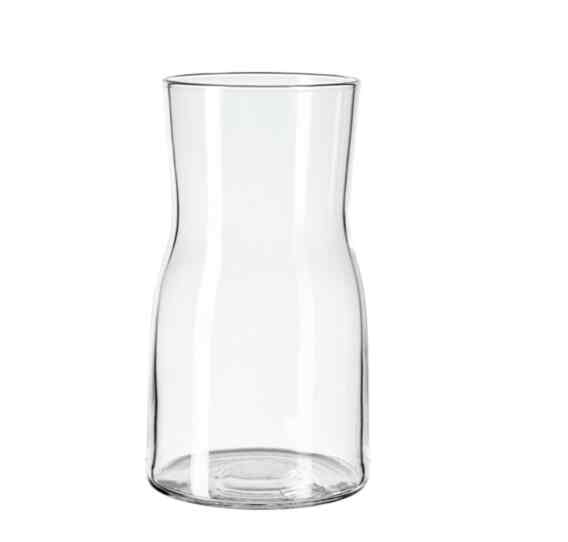 TIDVATTEN, Vas, kaca bening, 17 cm