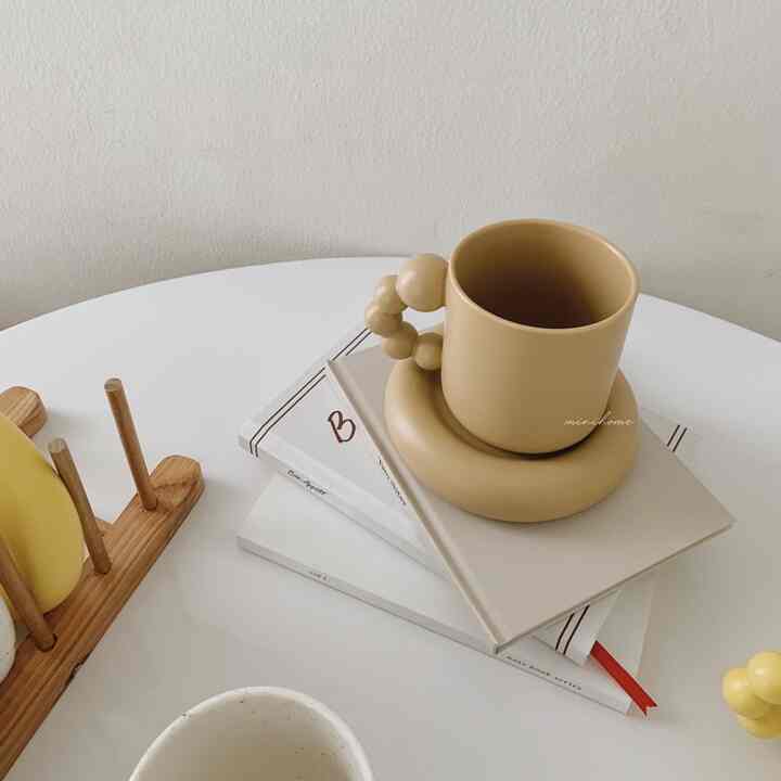 Kuma Teacup Set, Beige