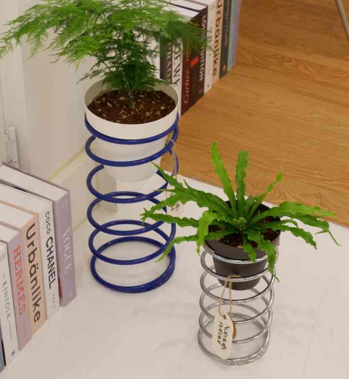 Spring spring Large スタンド植木鉢セット［4色］