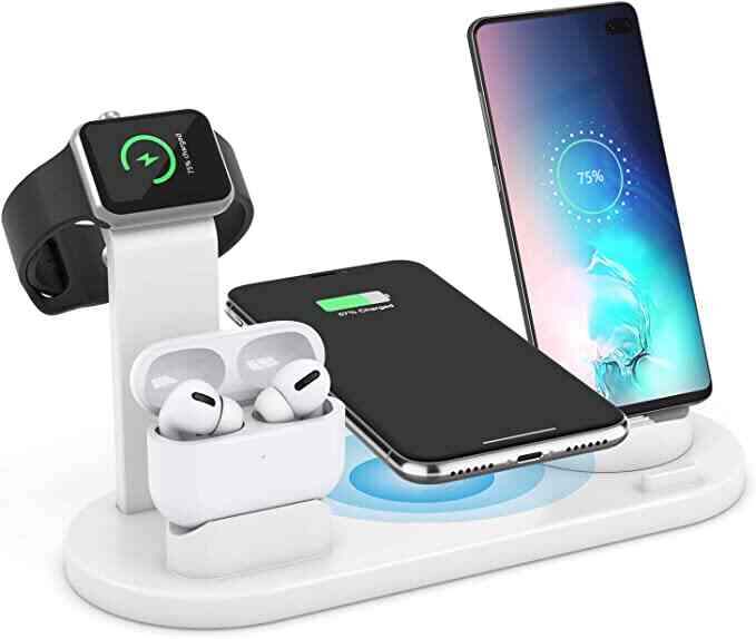 ワイヤレス充電スタンド４in１【2colors】