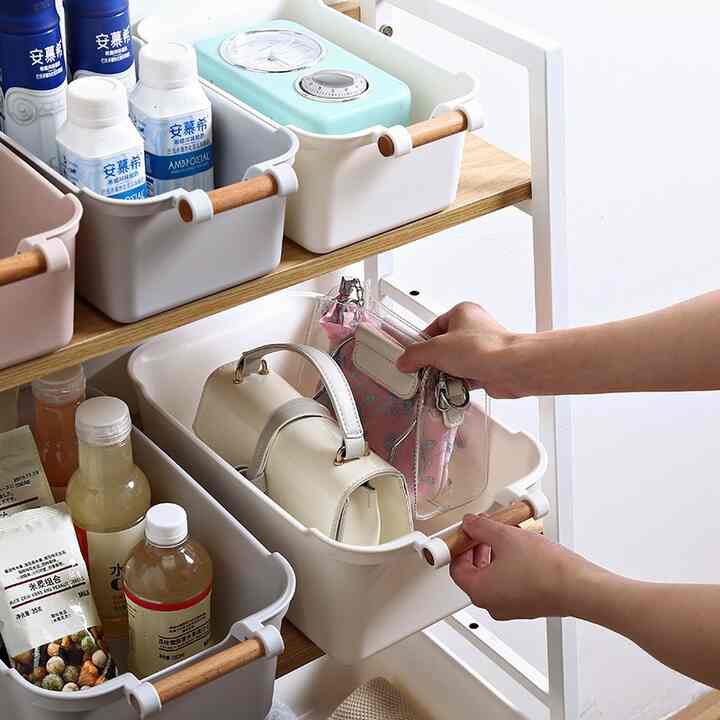 BOX STORAGE GANGANG KAYU