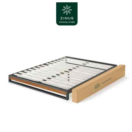 Dipan Zinus Suzzane Low Kayu Industrial 120x200