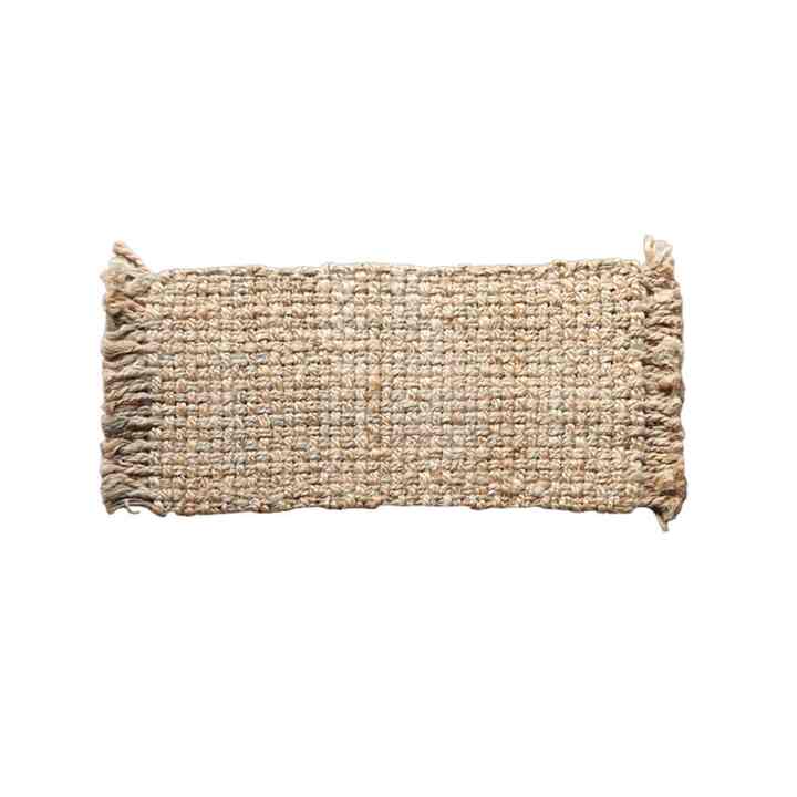 GRID JUTE MAT HAND WEAVE 300x600 NATURAL グリッド ジュート マット