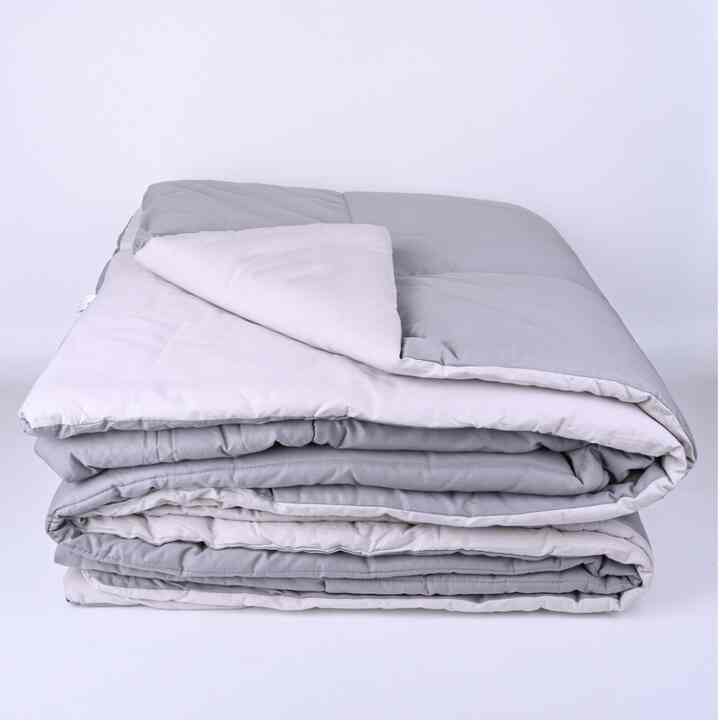 Bed Cover - CHARCOAL x DUSTY GREY 250x250 cm