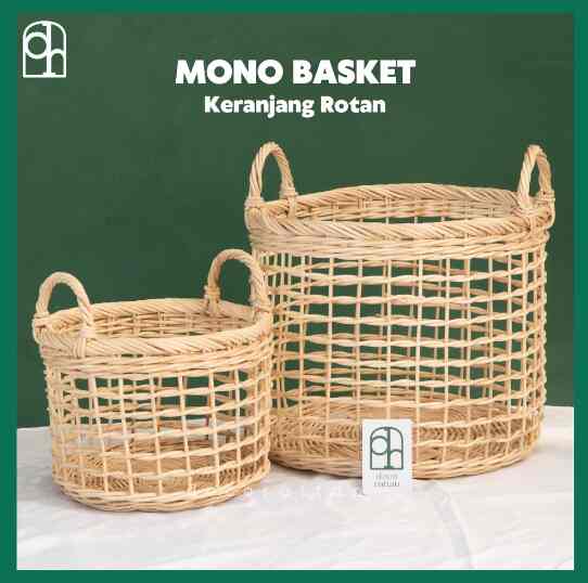 MONO Keranjang Rotan 